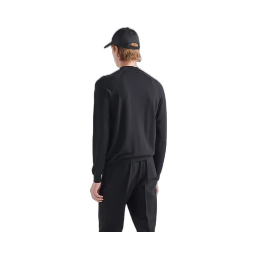 Worsted wool turtleneck sweater