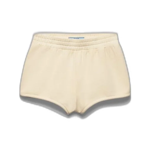 Cotton fleece shorts