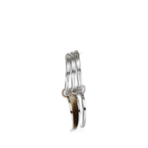 Metal keychain