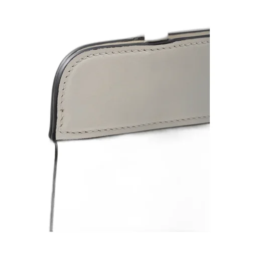 Medium leather tote bag