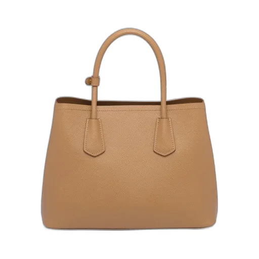 Small Saffiano Leather Double Prada Bag