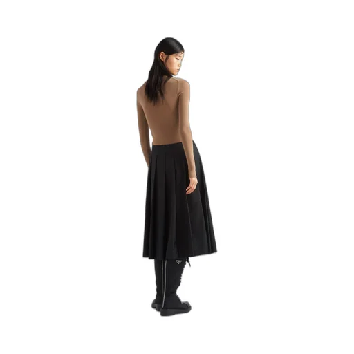 Superfine wool crew-neck sweater