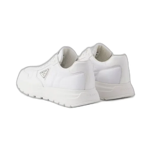 Prada Re-Nylon and brushed leather sneakers