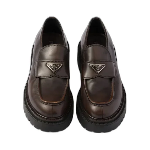 Leather loafers