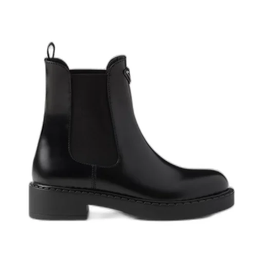 Brushed calf leather Chelsea boots