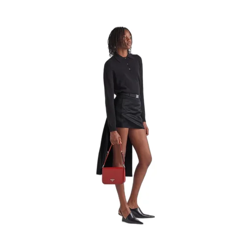Cashmere polo shirt
