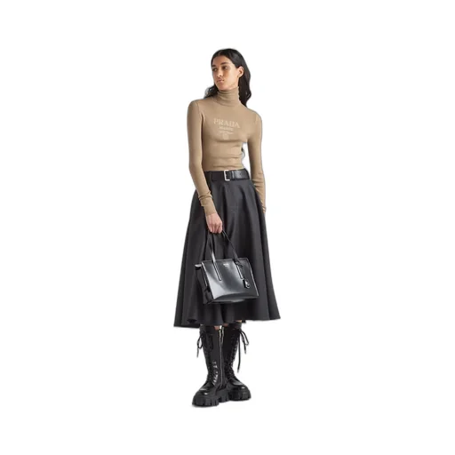 Superfine wool turtleneck sweater