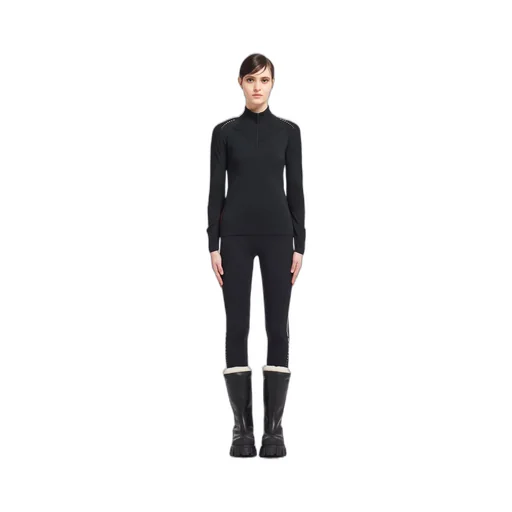 Soft Rec Polyester turtleneck sweater