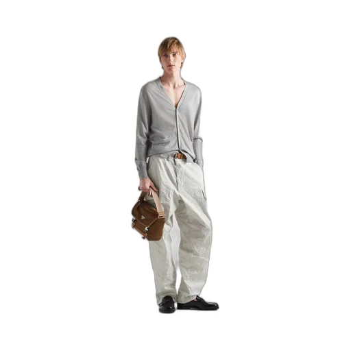 Stretch cotton pants