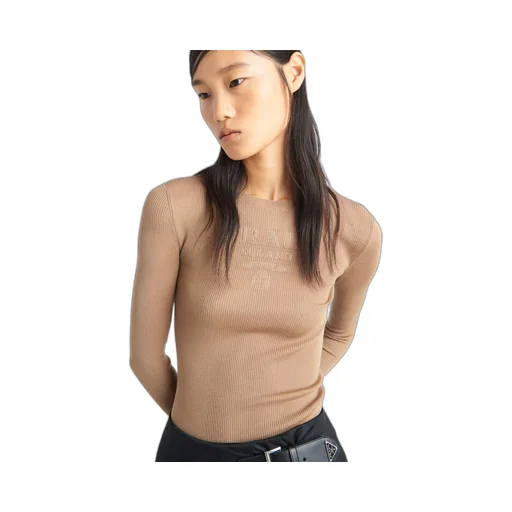 Superfine wool crew-neck sweater