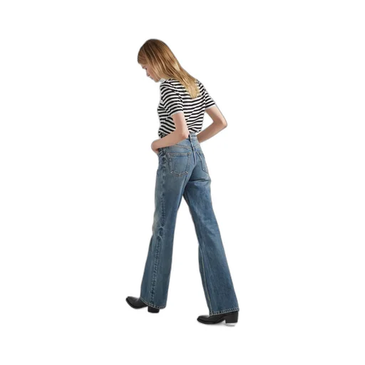 Five-pocket denim jeans