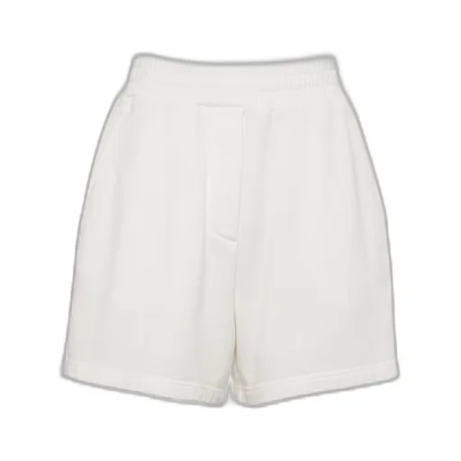 Cotton fleece shorts