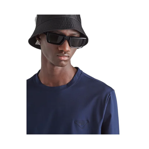 Stretch cotton T-shirt