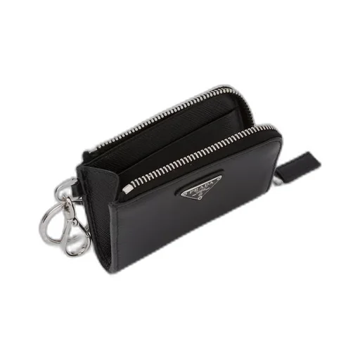Saffiano Leather Mini Pouch