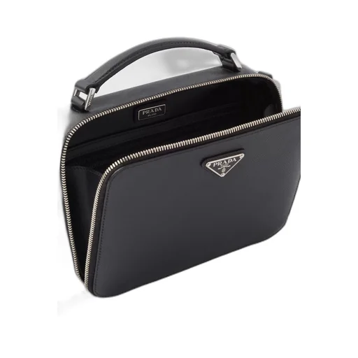 Medium Prada Brique Saffiano leather bag