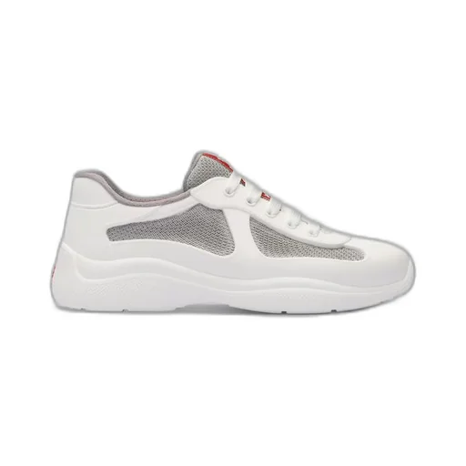 Prada America's Cup Soft rubber and bike fabric sneakers