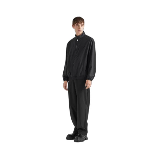 Wool blend pants