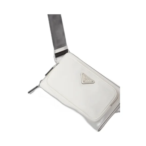 Saffiano leather belt bag