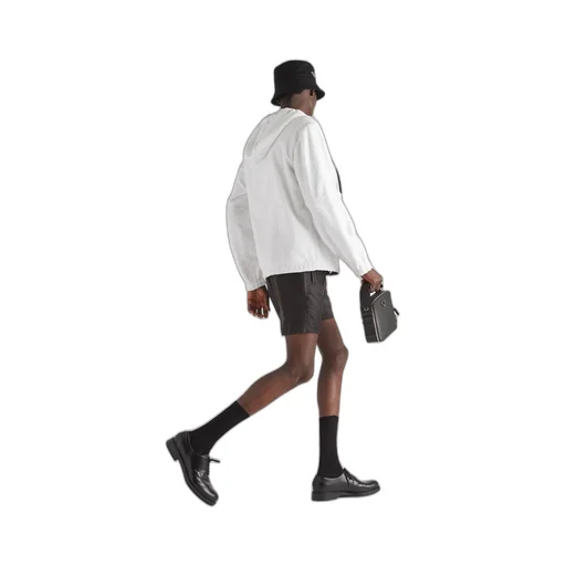 Terrycloth hoodie jacket