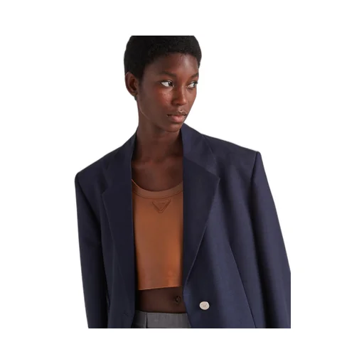 Nappa leather top