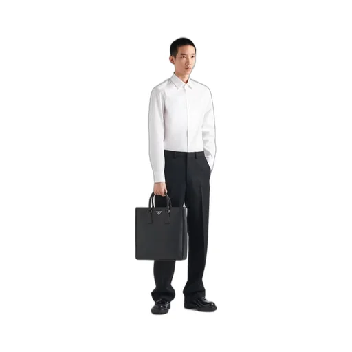 Stretch cotton shirt