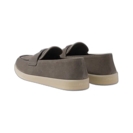 Suede loafers