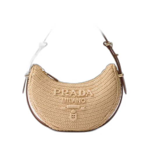 Prada Arqué crochet shoulder bag