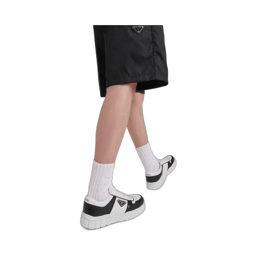 Leather sneakers