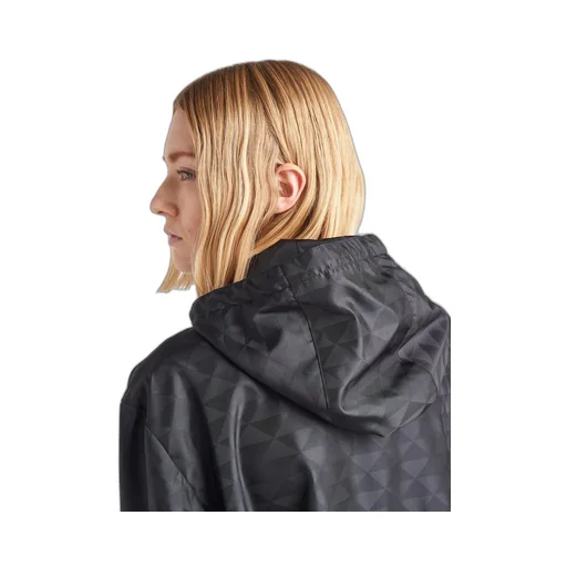 Printed Re-Nylon raincoat