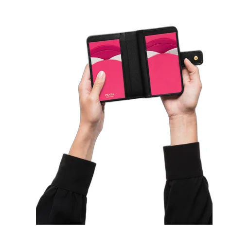 Small Saffiano Leather Wallet