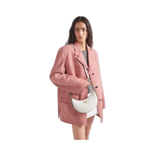 Prada Arqué leather shoulder bag