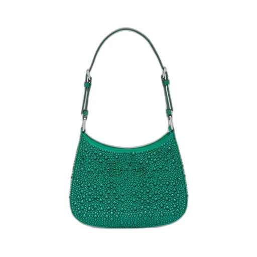 Prada Cleo satin bag with crystals