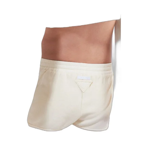 Cotton fleece shorts