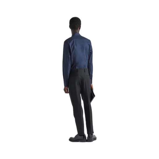 Stretch cotton shirt