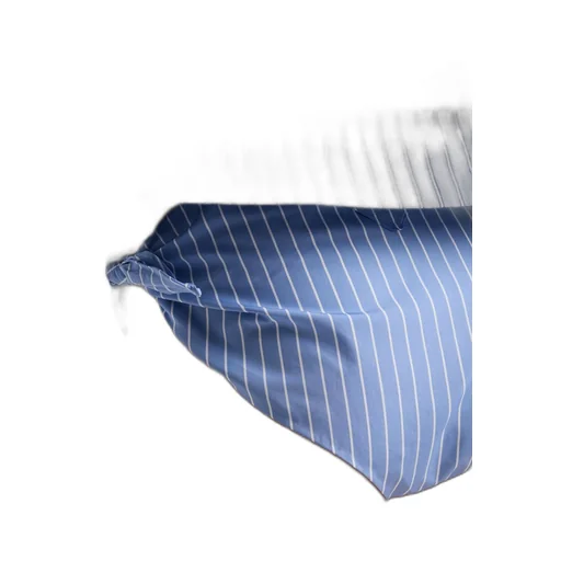 Striped poplin bikini bottom