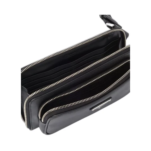 Saffiano leather belt bag