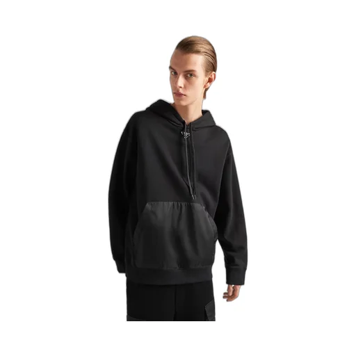 Cotton fleece hoodie
