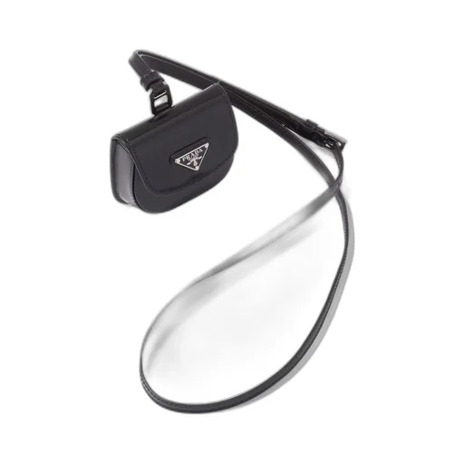 Brushed-leather headphone case