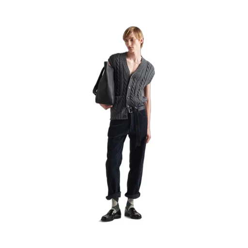 Straight-leg corduroy jeans