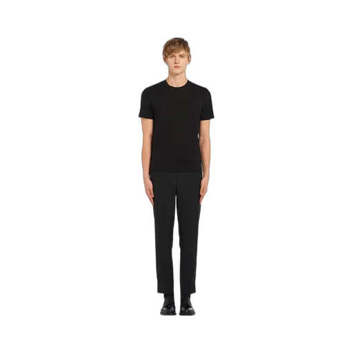 Stretch cotton T-shirt