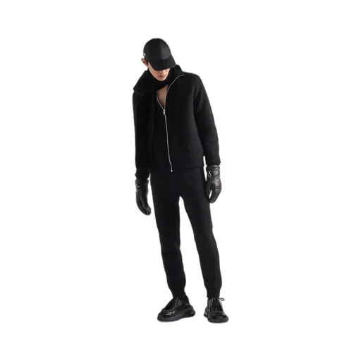 Wool and cashmere pants