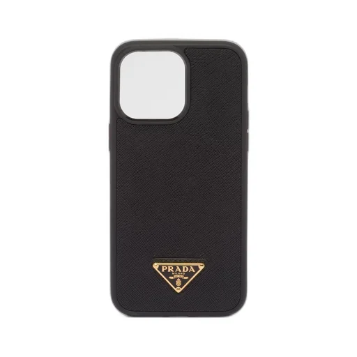 Saffiano leather cover for iPhone 14 Pro Max