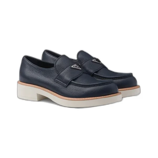 Leather loafers