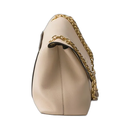 Medium leather shoulder bag