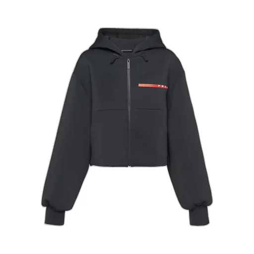 Recycled double jersey sweatshirt