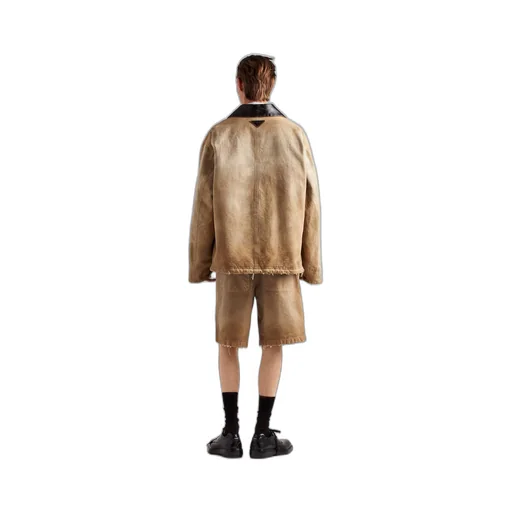 Garment-dyed Bermudas