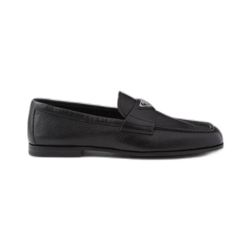 Leather loafers