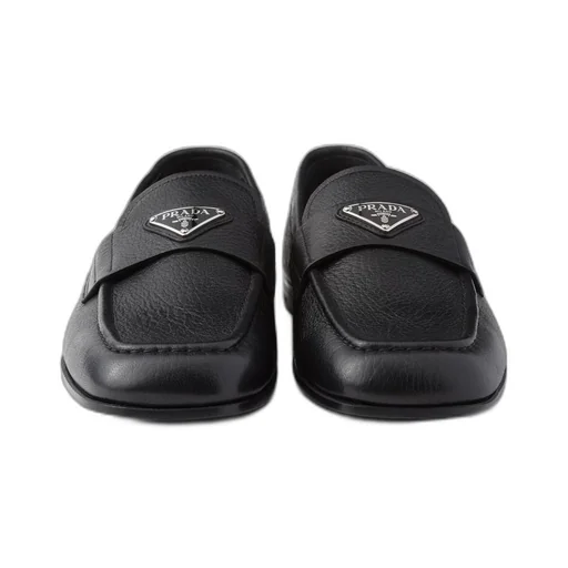 Leather loafers