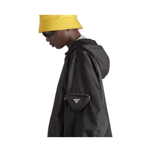 Re-Nylon raincoat