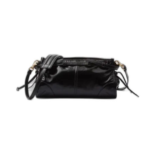 Small leather shoulder bag